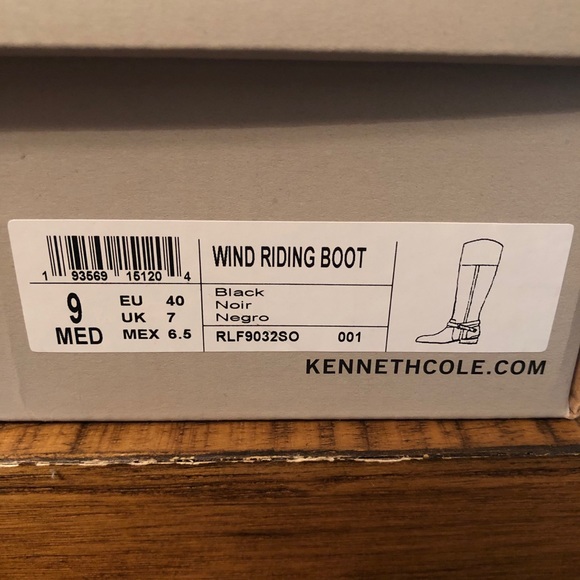 Kenneth Cole Reaction Wind Riding Boot New Size 9 - Picture 8 of 8